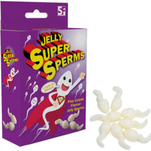 Cukríky v tvare spermie Jelly Sperms