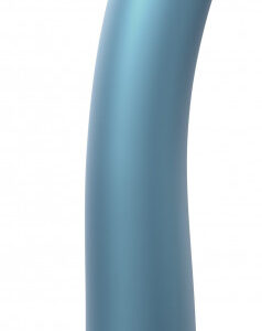 Strap-on-me dildo s prísavkou Metallic Shine M (18 cm), modré