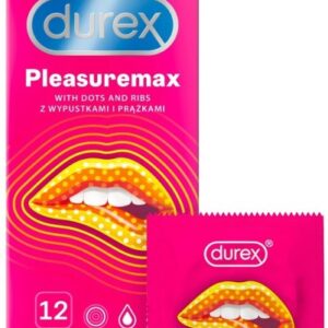 Durex Pleasuremax  vrúbkované kondómy (10 ks)
