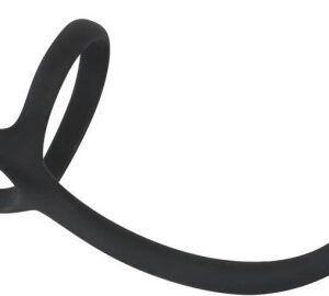 Análny kolík s erekčnými krúžkami Ball Ring & Plug (22,5 cm)