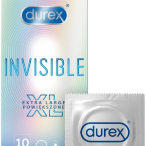 Durex Invisible – XL kondómy (10 ks)