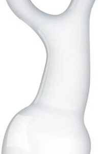 Sklenený análny kolík Glass Ring (14,5 cm)