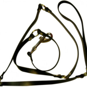 Kožené vodidlo Tie (118 cm)