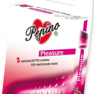 Pepino Pleasure – kondómy s bodkami (3 ks)