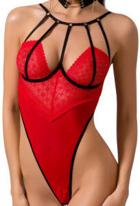 Rafinované body Red Passion, L–XL