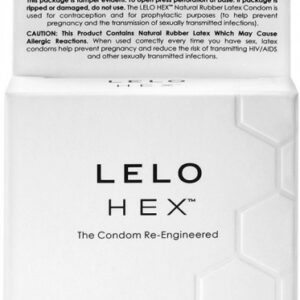 LELO Hex Original – klasické kondómy (3 ks)