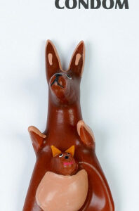 ERCO Kangaroo žartovný kondóm
