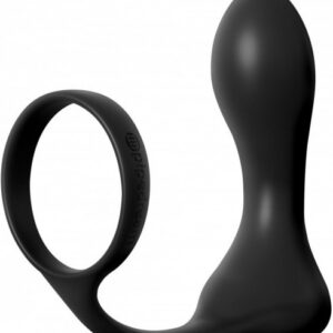 Vibračný análny kolík Dark Fantasy (11 cm)