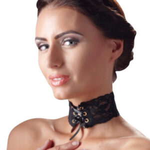 Čipkovaný Choker Ribbon