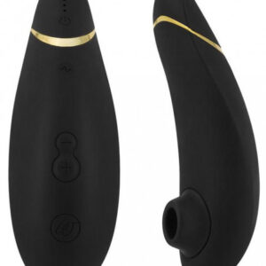 Womanizer Premium II tlakový vibrátor, čierny