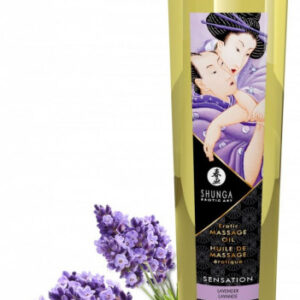 Shunga Sensation masážny olej levanduľa (240 ml)
