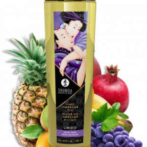 Shunga Libido masážny olej exotické ovocie (240 ml)