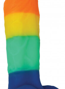 Dildo s prísavkou Rainbow Pride (17 cm)