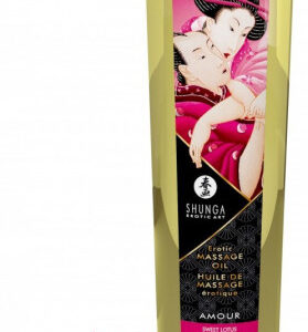 Shunga Amour masážny olej lotos (240 ml)
