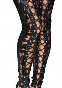 Podväzkové pančuchy Sexy Lace, M