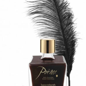 Bijoux Indiscrets Poeme – maľovanie na telo, tmavá čokoláda (50 ml)