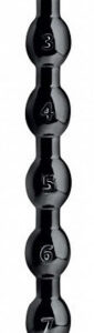 XXL análne guľôčky s prísavkou Xtreme Black (50,2 cm)