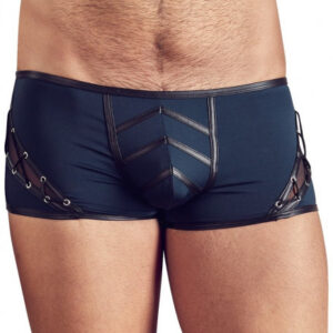 Modré boxerky s prestrihmi George, M