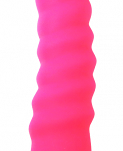 Silikónové dildo s prísavkou Hot Pink (18 cm)