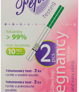 Tehotenský test Pepino Dipstrip (2 ks)