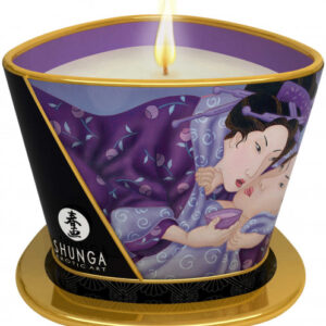 Shunga libido stimulujúca masážna sviečka Exotic Fruits (170 ml)
