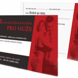 Šeková knižka pre muža