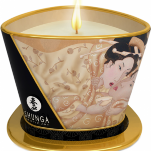 Shunga libido stimulujúca masážna sviečka Vanilla Desire (170 ml)