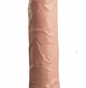 Realistický vibrátor s prísavkou z dvojitého silikónu Pipedream King Cock Gigant s diaľkovým ovládačom (25 cm)