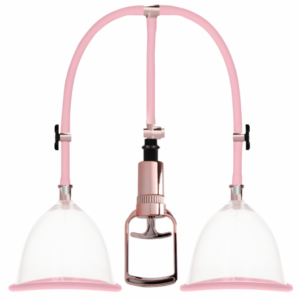 Vákuová pumpa na prsia Rose Gold, M