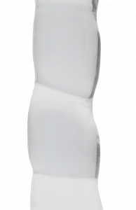 Dildo s prísavkou Majestic (17 cm), priehľadné