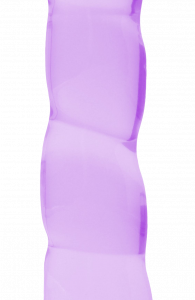 Dildo s prísavkou Majestic (17 cm), fialové