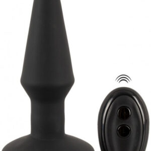 RC Inflatable vibračný nafukovací análny kolík s diaľkovým ovládaním (14,5 cm)