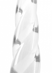 Gélové dildo s prísavkou Fantasia Siren (19 cm), priehľadné