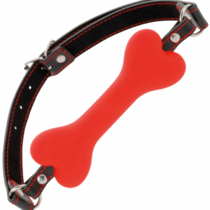 Silikónový náustok Darkness Bone Gag