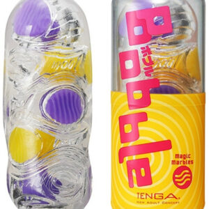 Tenga Bobble flexibilný masturbátor (14 cm), žlto-fialový