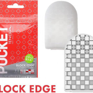 Tenga Pocket jednorazový masturbátor (7 cm), červený