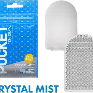 Tenga Pocket jednorazový masturbátor (7 cm), modrý