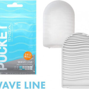Tenga Pocket jednorazový masturbátor (7 cm), tyrkysový
