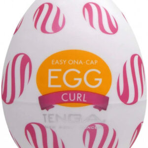 Tenga Egg Curl masturbátor (7,5 cm)