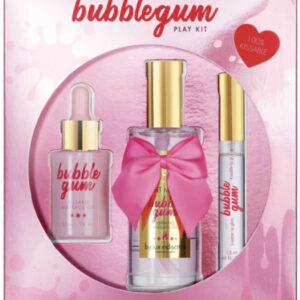 Bijoux Indiscrets masážny set Bubble Gum (3 ks) + darček jedlá čokoláda na telo (100 ml)