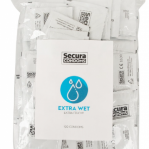 Secura Extra Wet - extra lubrikované kondómy (100 ks)