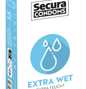 Secura Extra Wet - extra lubrikované kondómy (12 ks)