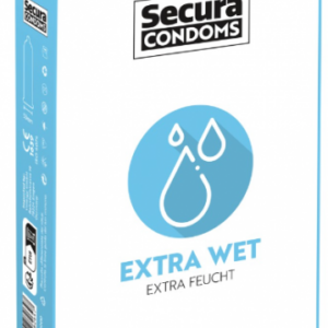 Secura Extra Wet - extra lubrikované kondómy (48 ks)