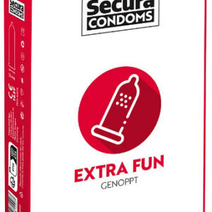 Secura Extra Fun - vrúbkované kondómy (48 ks)