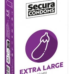 Secura Extra large - veľké kondómy (12 ks)