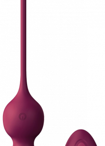 Vibračné Venušine guličky Juicy Plum s diaľkovým ovládaním