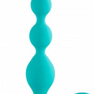 Vibračné análne guličky Funn Beads Turquoise (18,4 cm)