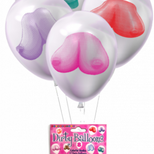 Nafukovacie balóniky Dirty Boob Balloons (8 ks)