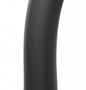 Strap-On-Me ohybné dildo z dvojitého silikónu (20 cm), čierne