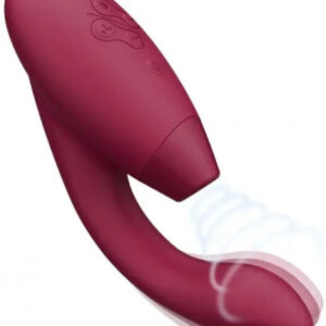 Womanizer Duo 2 tlakový vibrátor, červený